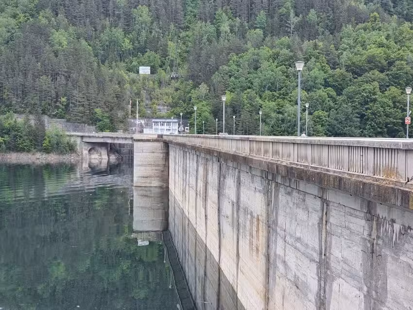 Bicaz Lake Floating House