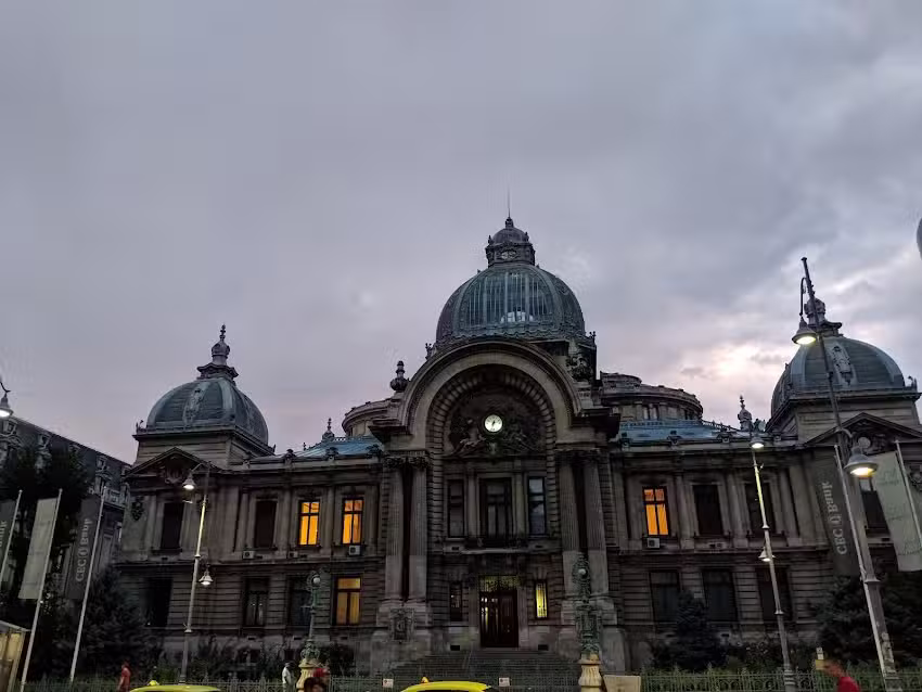 Vue du centre-ville de Bucarest