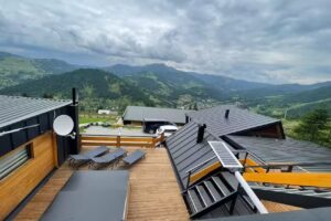 Panoramah&uuml;tte der Residence Borsa