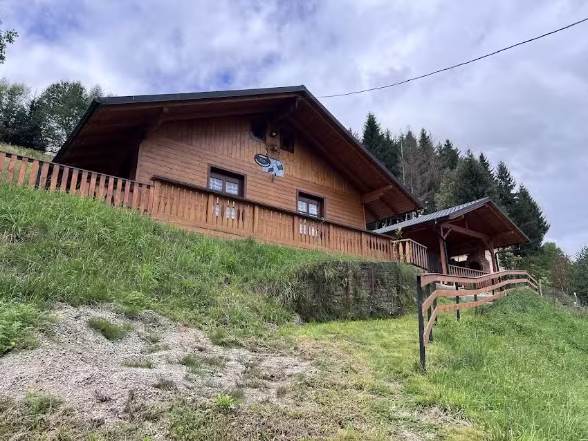 Chalet au pied de la montagne