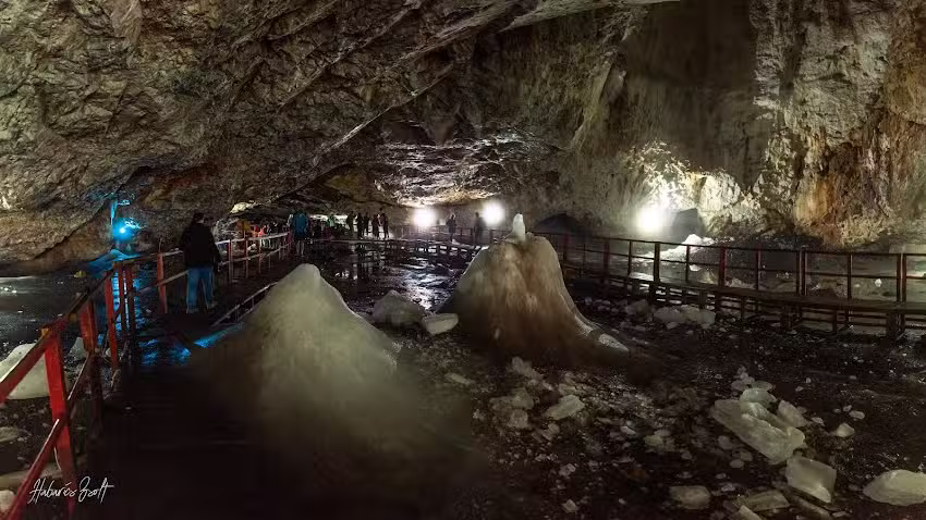 Billetterie de la grotte glaciaire de Scarisoara