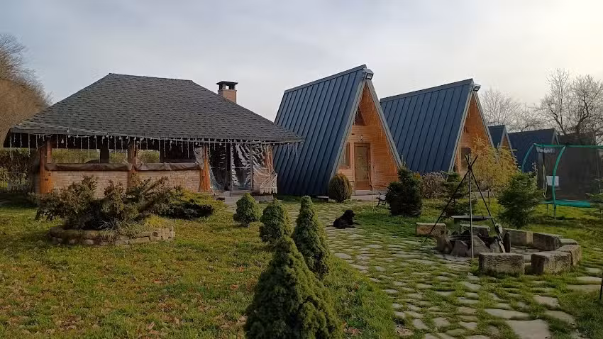 Maisons &agrave; ossature en A Hardic