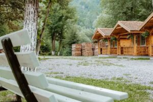 Complesso di cottage floreali