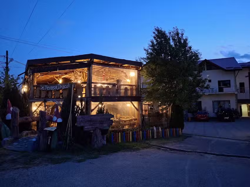 Restaurant Dracula, Terrasse