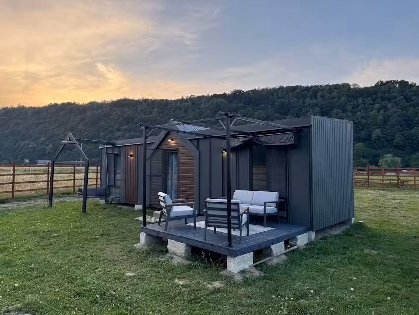 Tiny House con vista panoramica sulla vetta